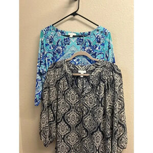 Bundle of 2** Women's Charter Club Shirts Size 1X